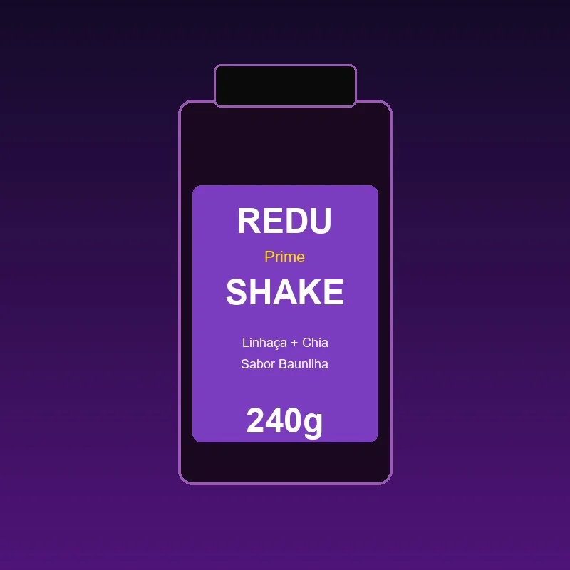 Reduprime Shake Linhaça e Chia